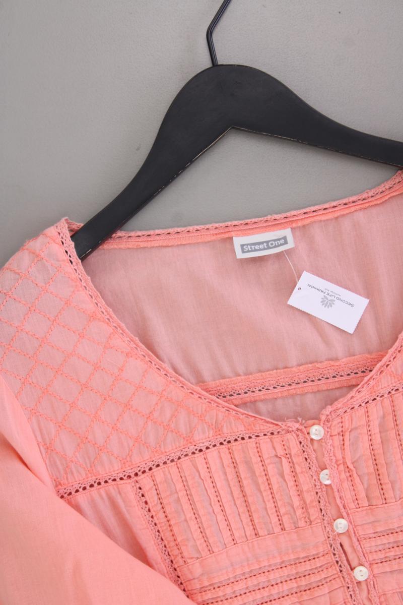 Street One Longbluse Gr. 38 Langarm orange