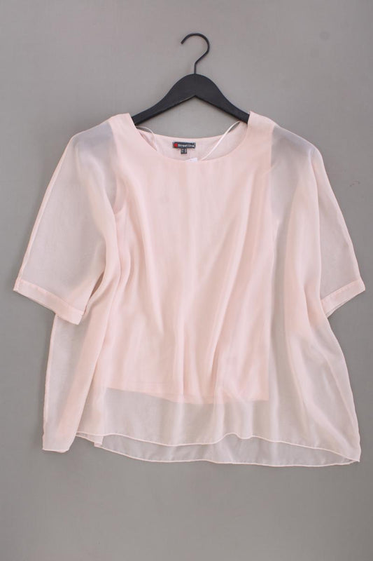 Street One Chiffonbluse Gr. 36 3/4 Ärmel rosa aus Polyester