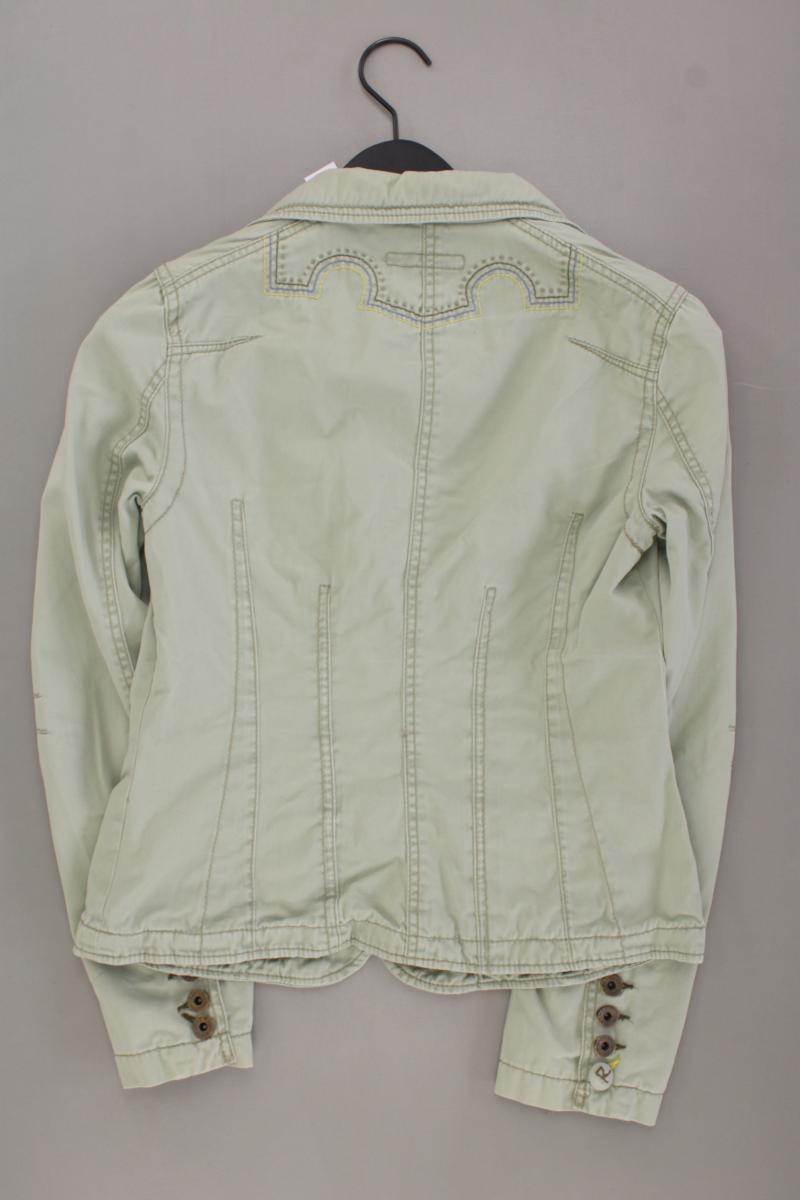 Review Übergangsjacke Gr. 36 grün aus Baumwolle