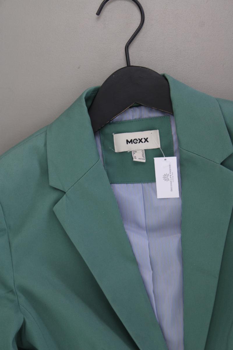 Mexx Classic Blazer Gr. 36 grün aus Baumwolle
