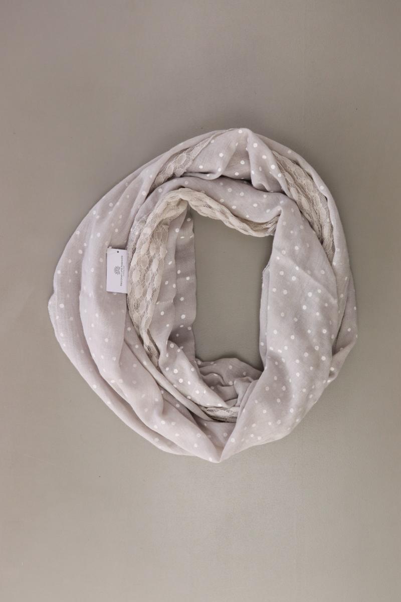 Tuch gepunktet grau