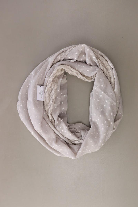 Tuch gepunktet grau