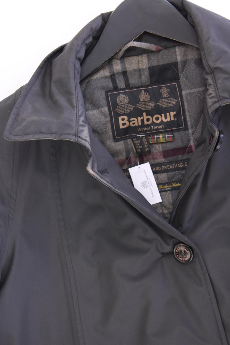 Barbour Mantel Modell Straiton Jacket Gr. 40 grau aus Polyester