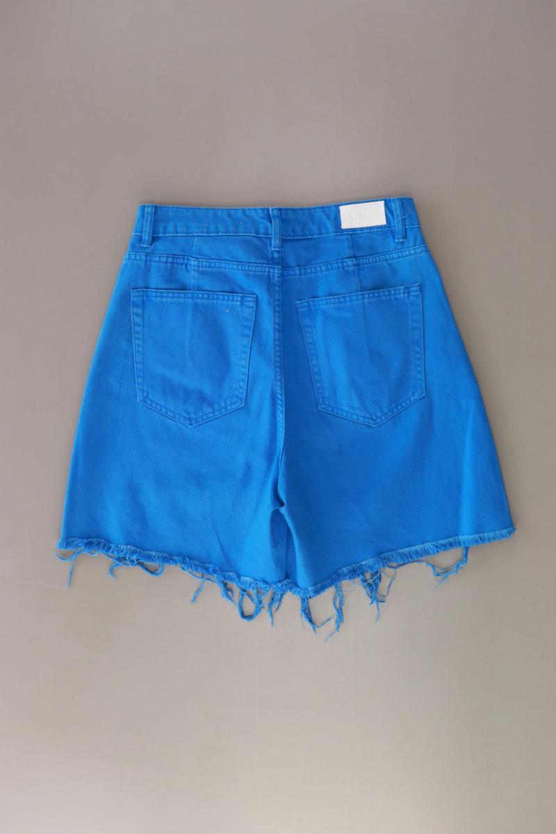 Bershka Jeansshorts Gr. 38 blau aus Baumwolle