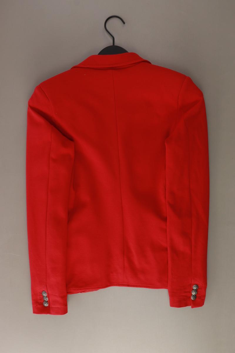 Rockgewitter Regular Blazer Gr. 36 rot aus Viskose