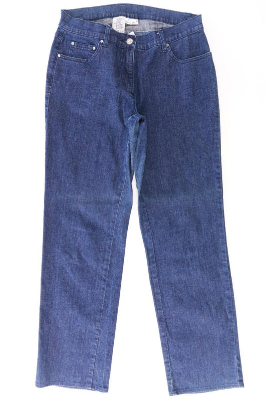 Helena Vera Straight Jeans Gr. Kurzgröße 19 blau aus Baumwolle