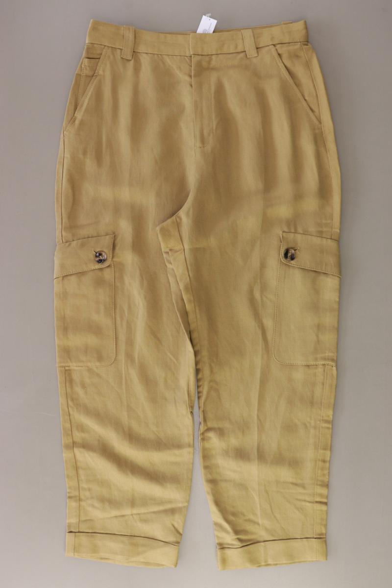 Zara Leinenhose Gr. S braun