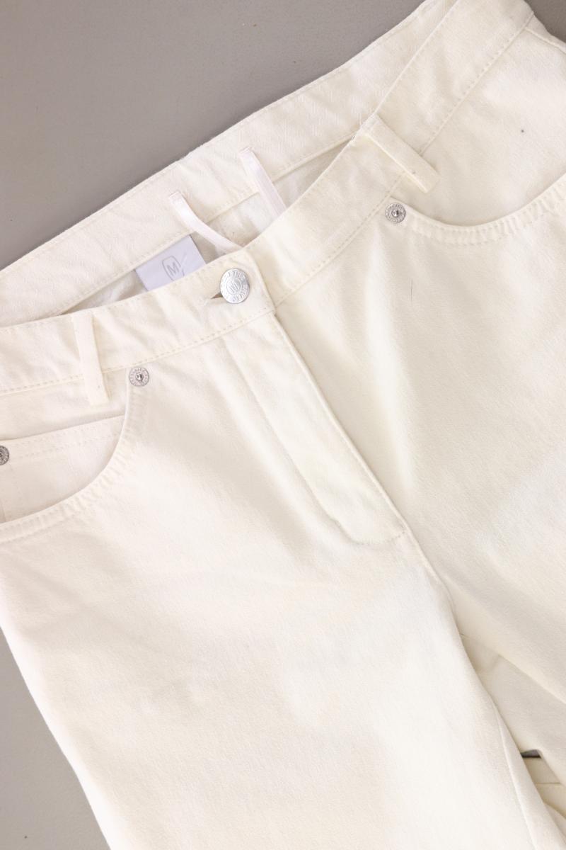 Madeleine Straight Jeans Gr. Kurzgröße 18 creme aus Baumwolle