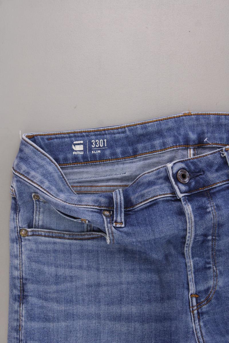 G-Star RAW Skinny Jeans für Herren Gr. W31/L32 blau aus Baumwolle