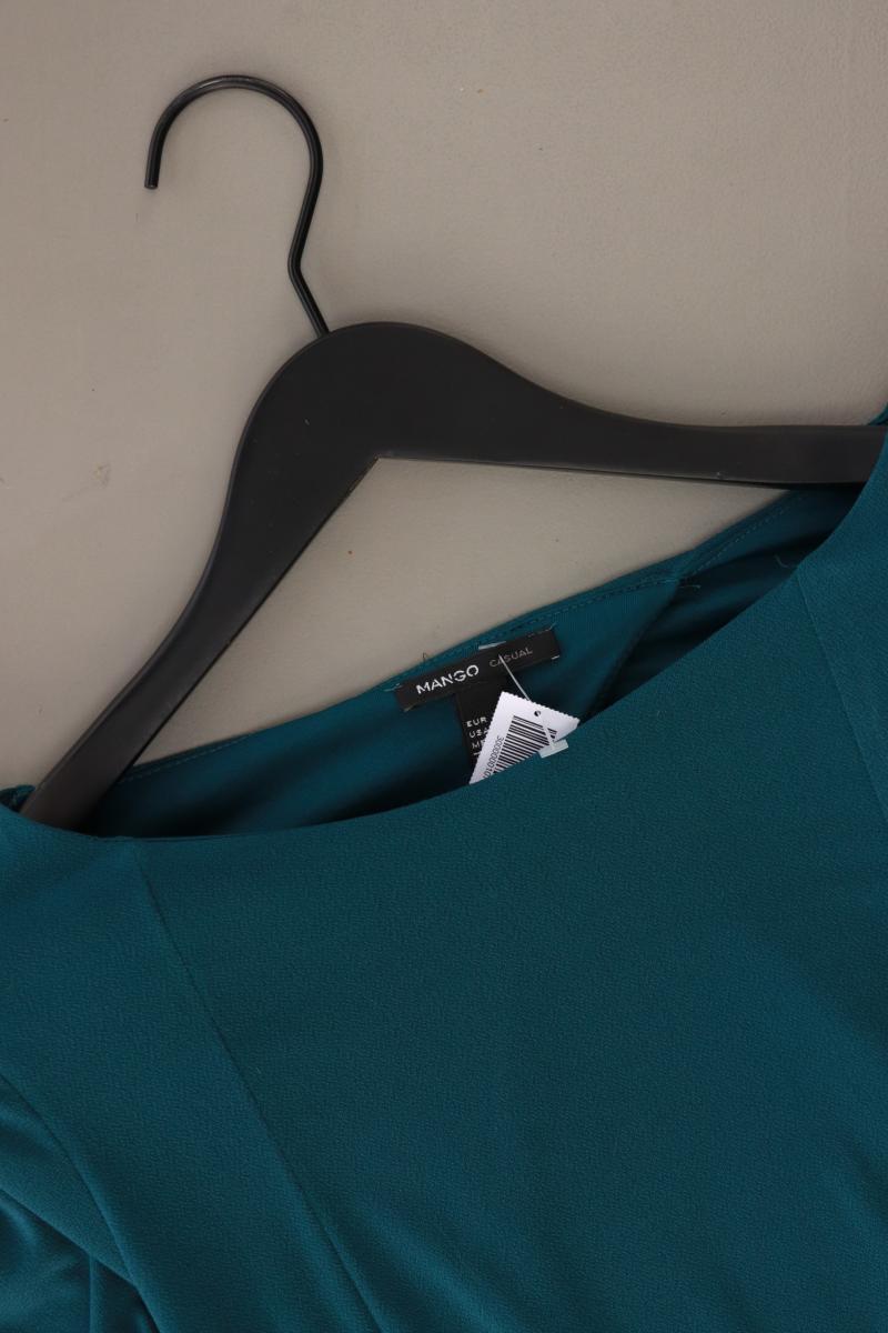 Mango Midikleid Gr. S 3/4 Ärmel blau aus Polyester