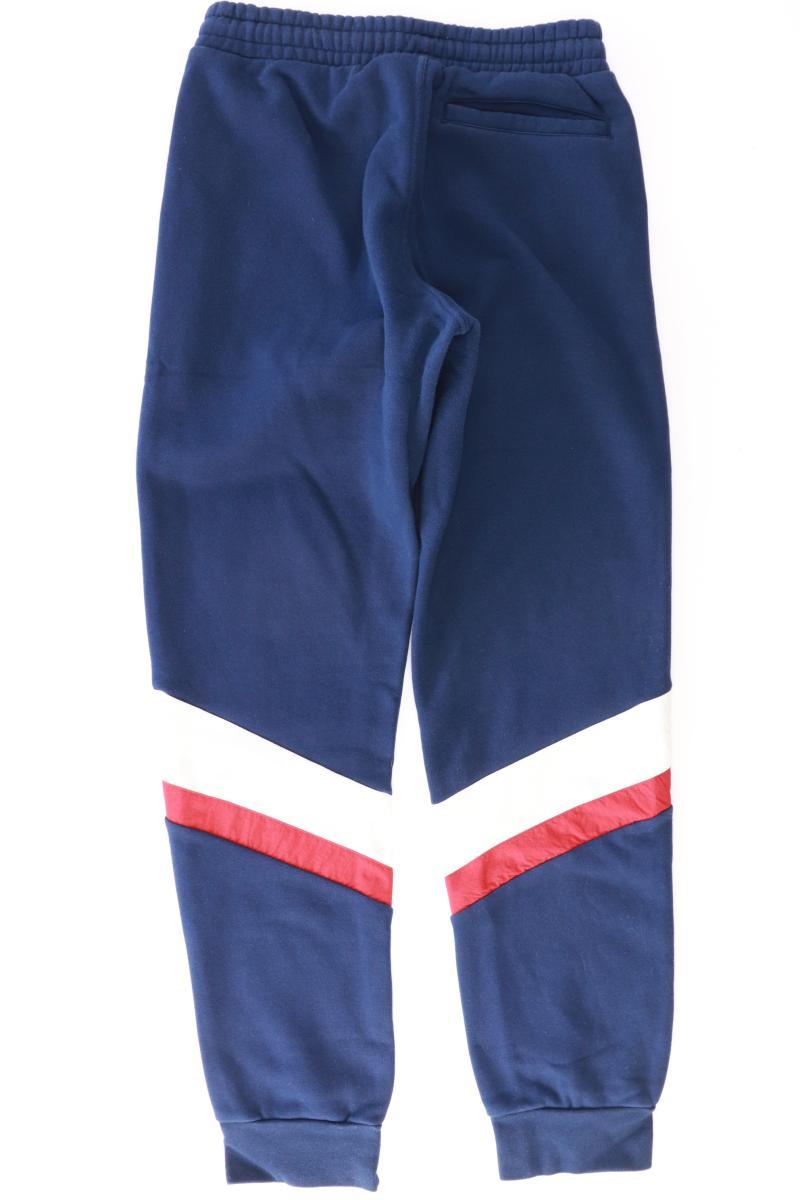 Adidas Jogginghose Gr. S blau aus Baumwolle