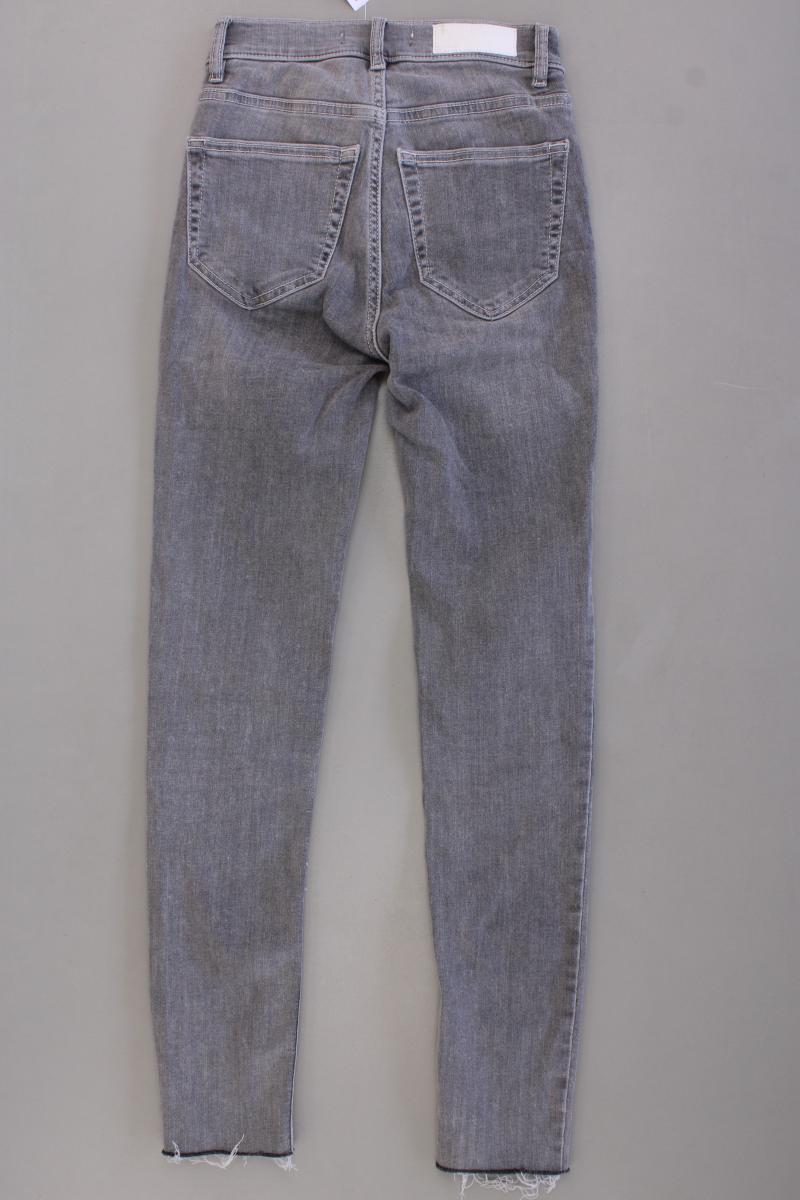 Pull&Bear Skinny Jeans Gr. 34 grau