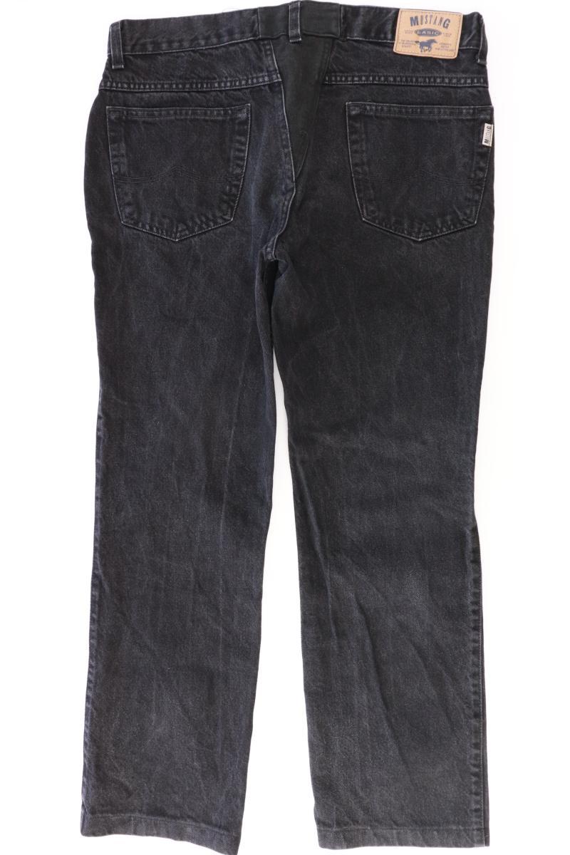 Mustang Straight Jeans Gr. W33/L32 schwarz aus Baumwolle
