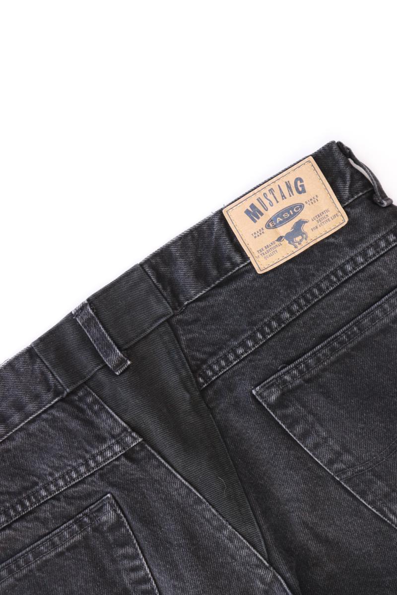 Mustang Straight Jeans Gr. W33/L32 schwarz aus Baumwolle