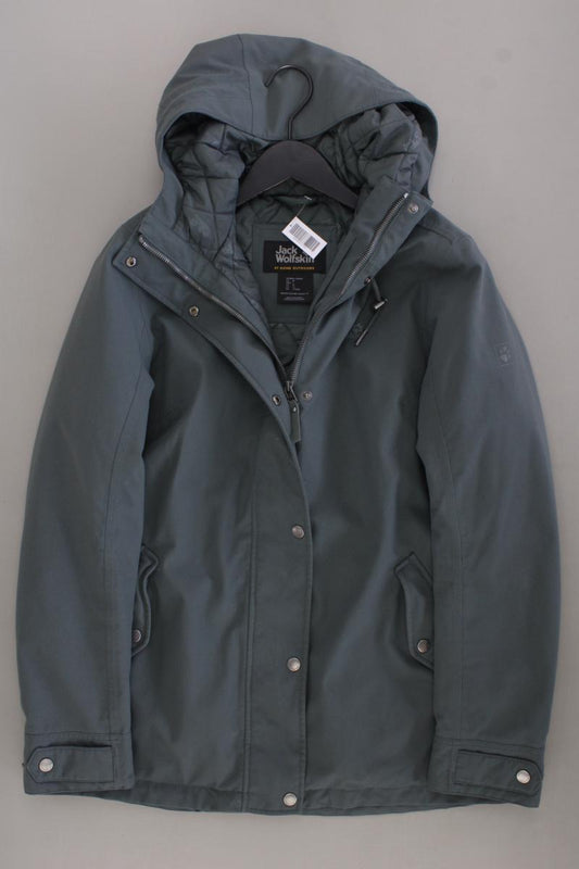 Jack Wolfskin Kapuzenjacke Gr. M grün aus Polyester