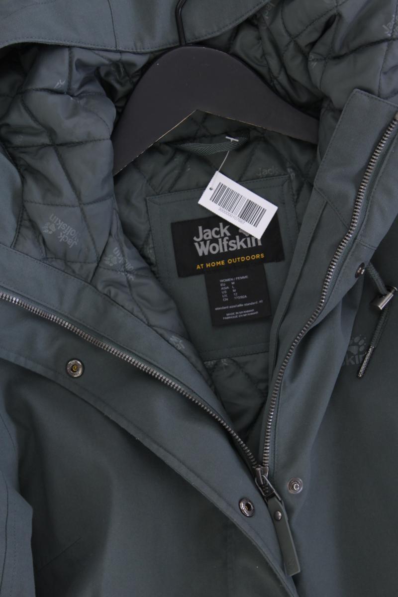 Jack Wolfskin Kapuzenjacke Gr. M grün aus Polyester