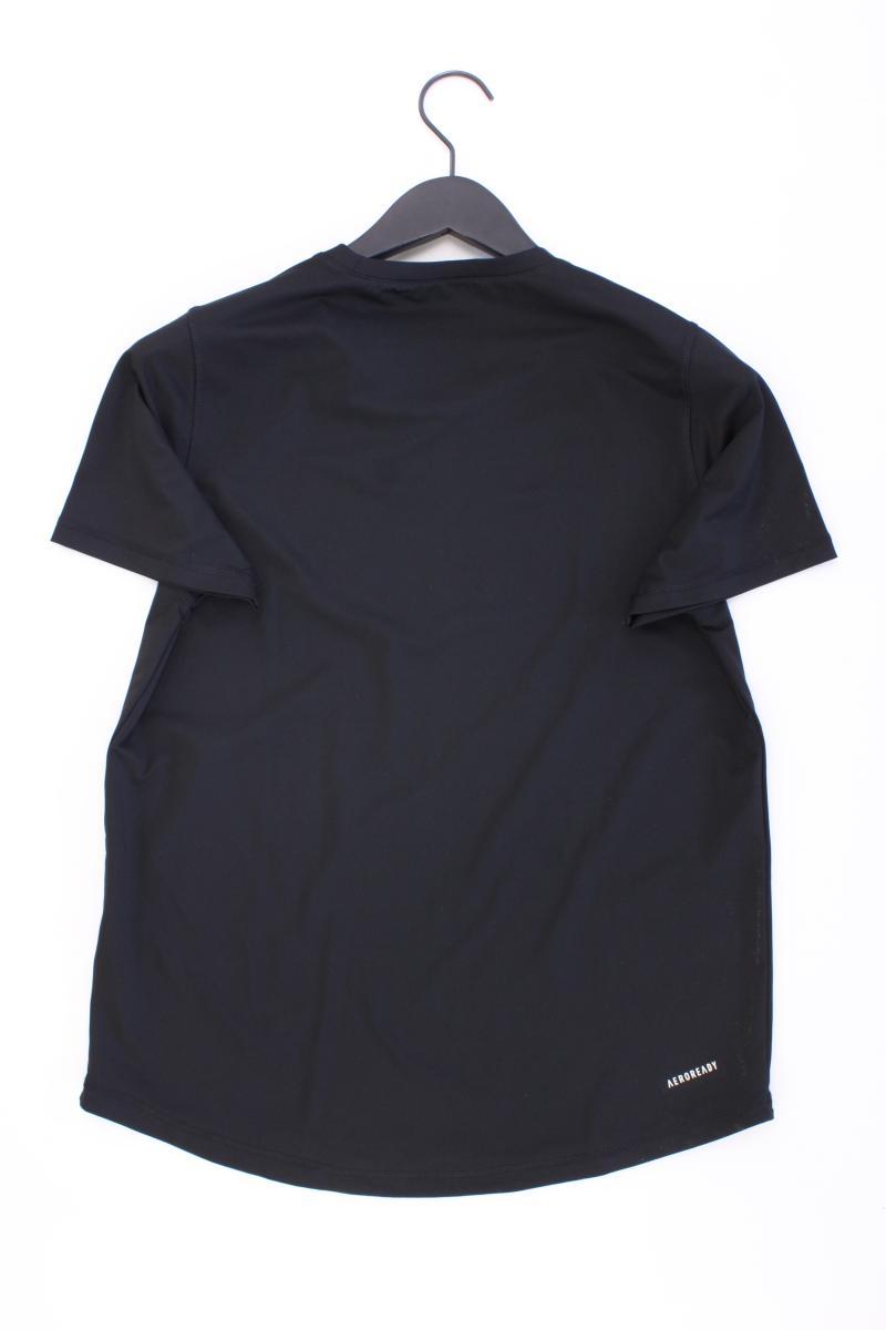 Adidas Sportshirt Gr. M neuwertig Kurzarm schwarz aus Polyester