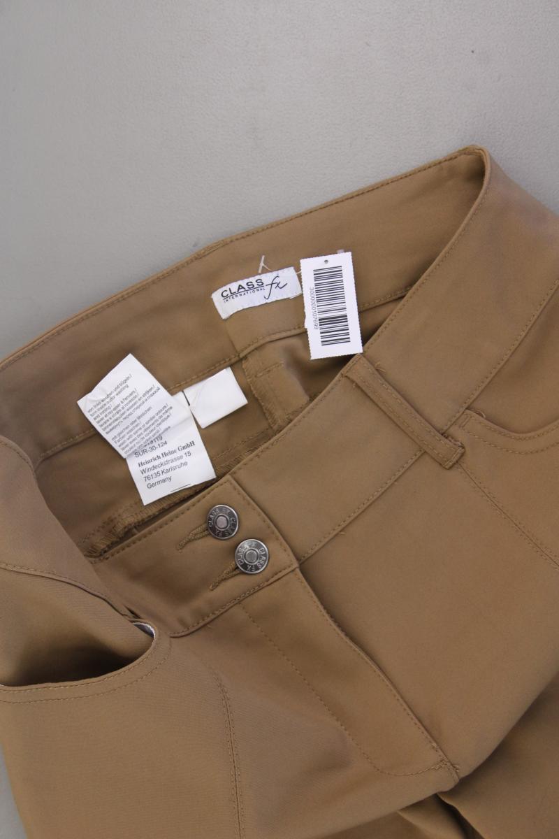 Class International Stoffhose Gr. 36 braun aus Baumwolle