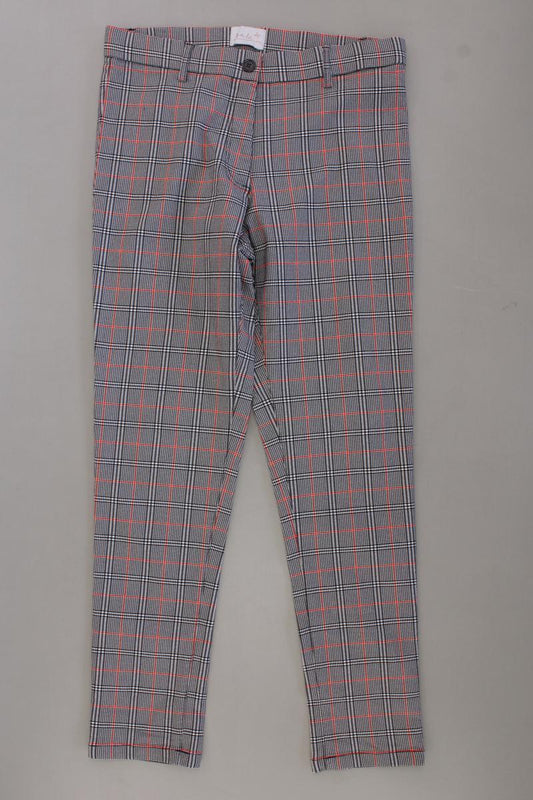 Nala Stoffhose Gr. 40 kariert grau aus Viskose