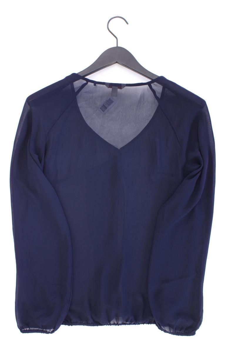 Esprit Langarmbluse Gr. 34 blau