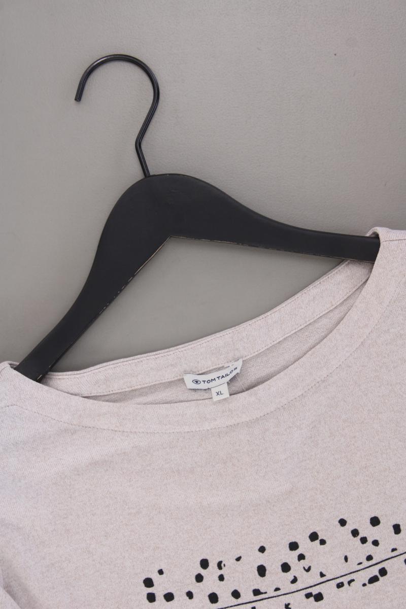 Tom Tailor Feinstrickpullover Gr. XL creme aus Viskose