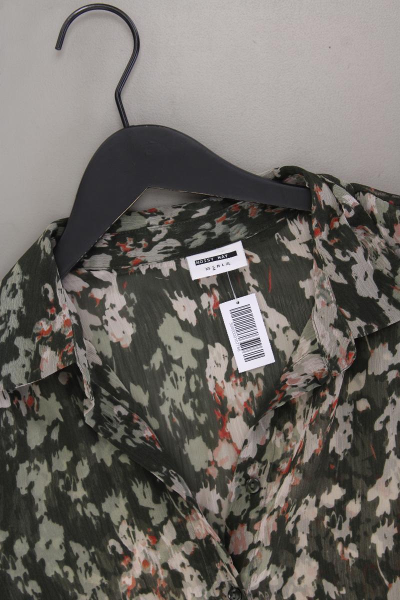 Noisy May Langarmkleid Gr. S olivgrün aus Polyester