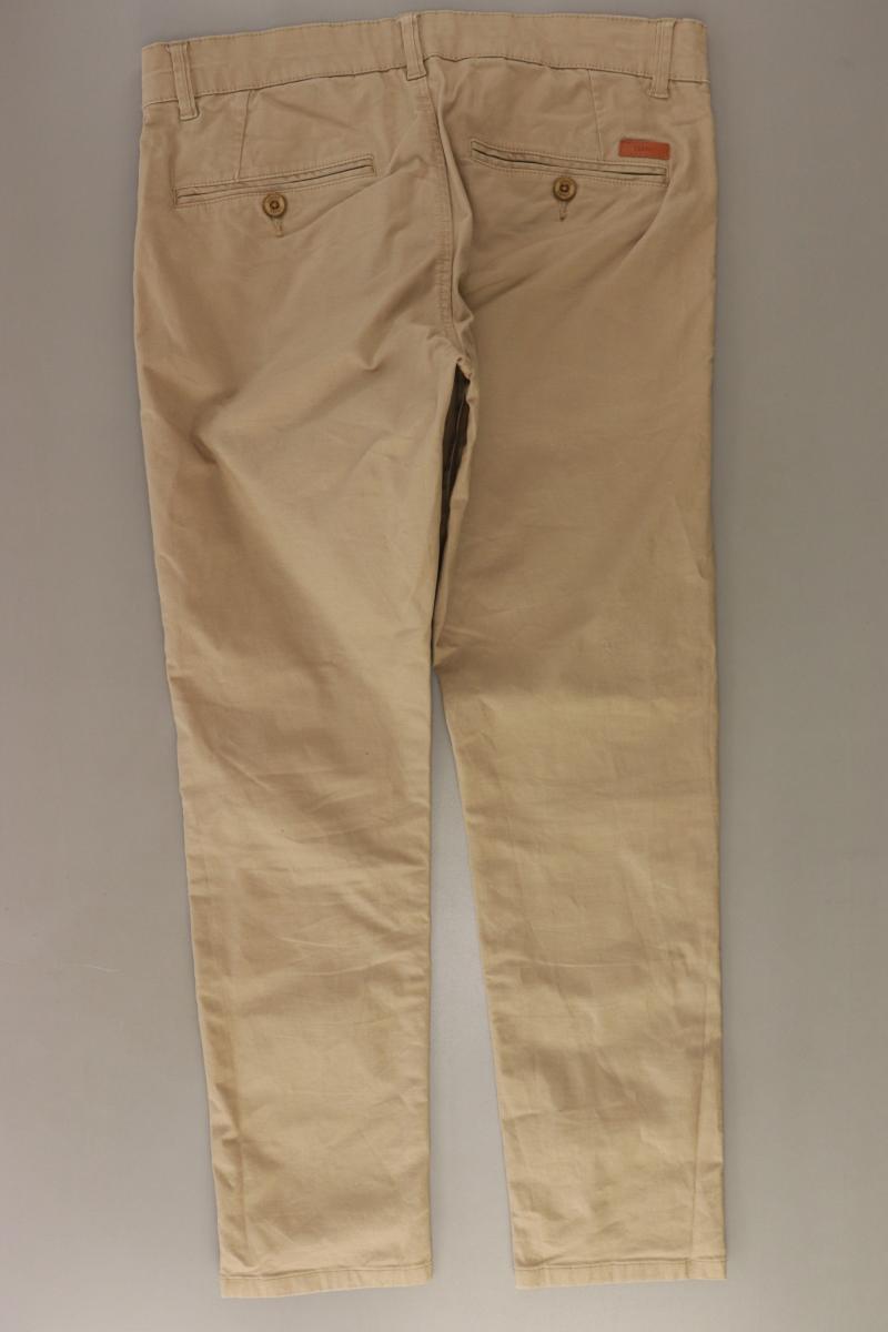 Esprit Chinohose für Herren Gr. W31/L30 creme aus Baumwolle