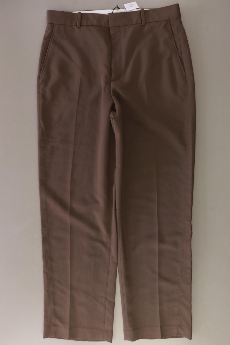 Zara Stoffhose Gr. XL braun aus Polyester