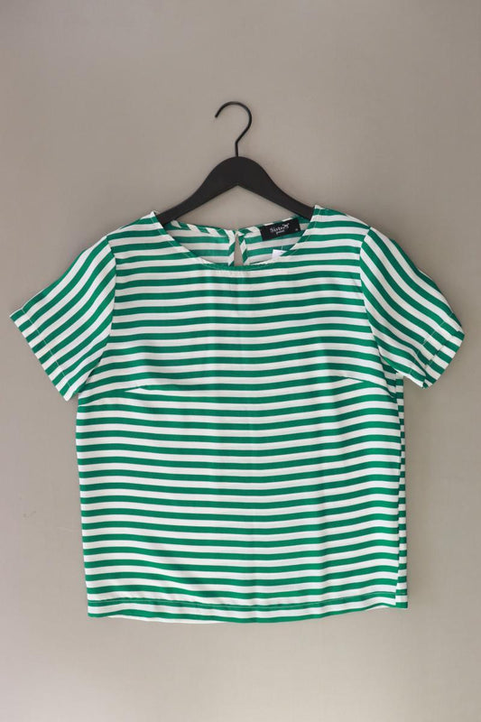 Sisters Point Kurzarmbluse Gr. XS gestreift grün aus Polyester