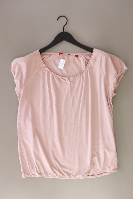 s.Oliver T-Shirt Gr. 44 Kurzarm rosa aus Baumwolle