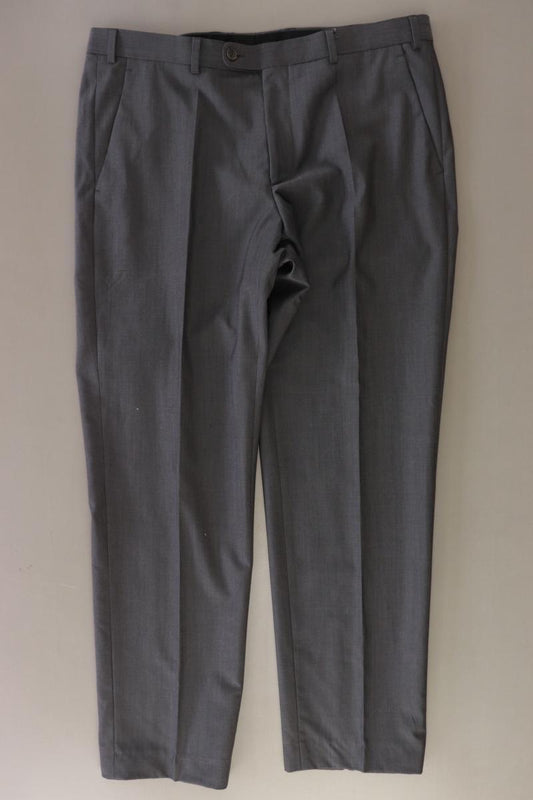 Digel Anzughose für Herren Gr. 52 grau aus Viskose