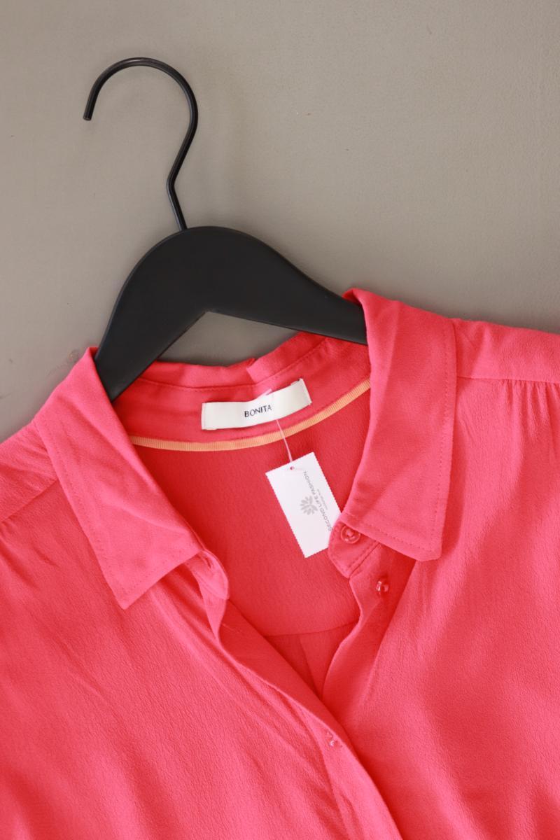 Bonita Kurzarmbluse Gr. 38 pink aus Polyester