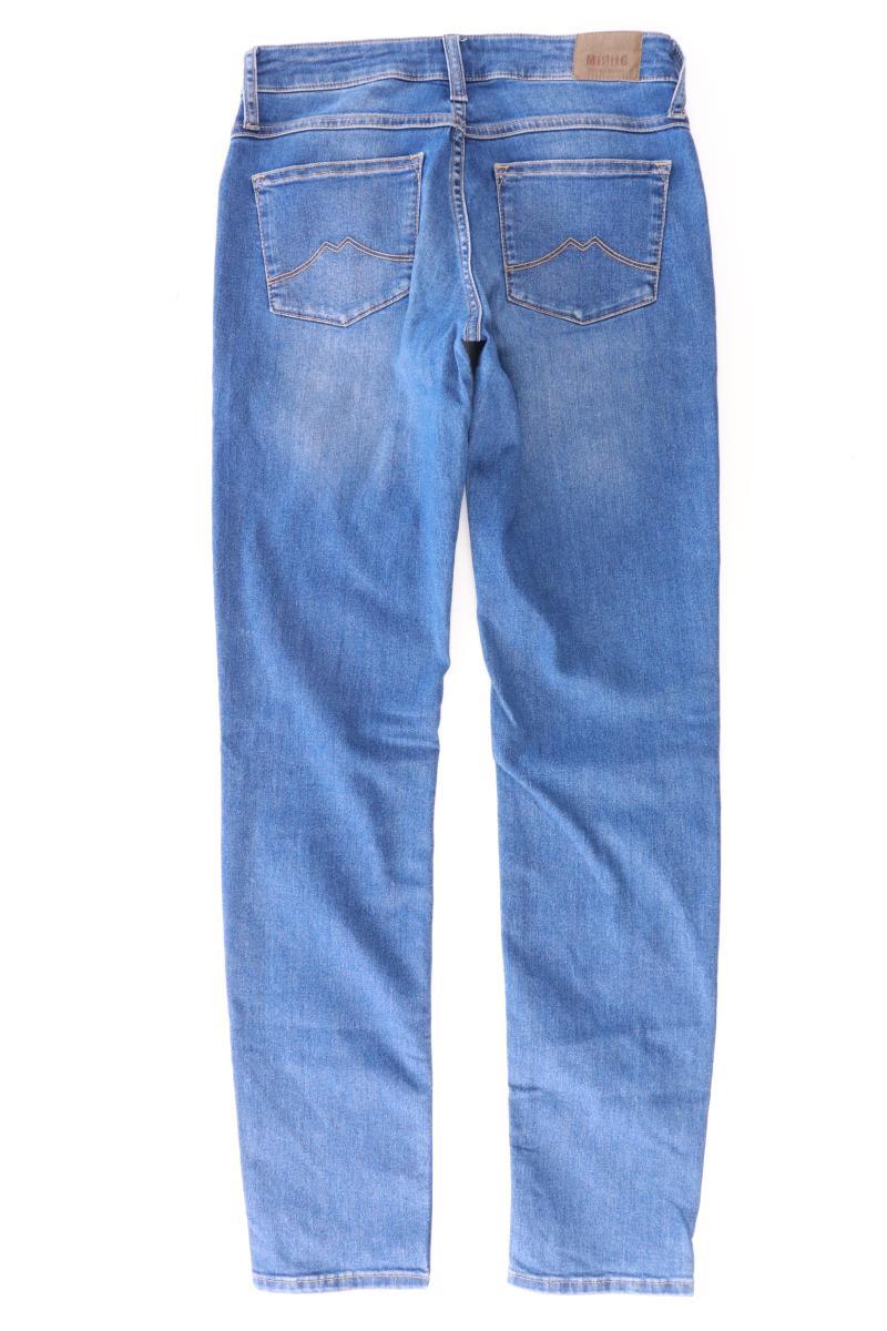 Mustang Skinny Jeans Gr. W27/L34 blau aus Baumwolle