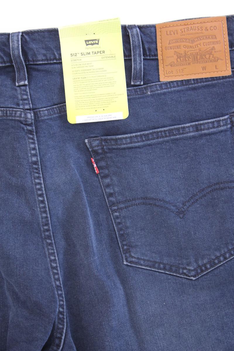 Levi's Straight Jeans für Herren Gr. W42/L36 neu mit Etikett blau aus Baumwolle