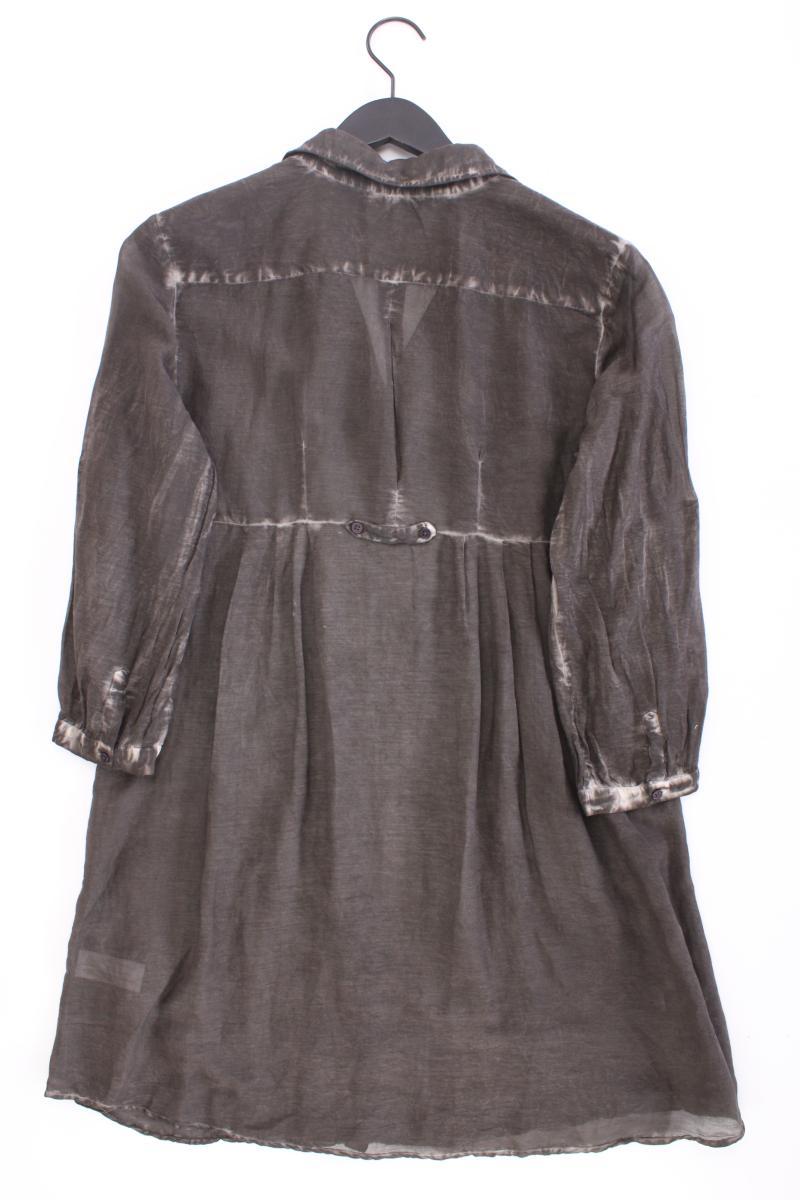Passport Blusenkleid Gr. 40 3/4 Ärmel braun aus Baumwolle