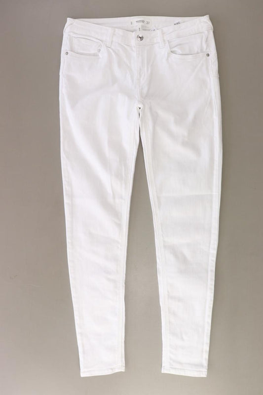 Mango Skinny Jeans Gr. 40 weiß aus Baumwolle