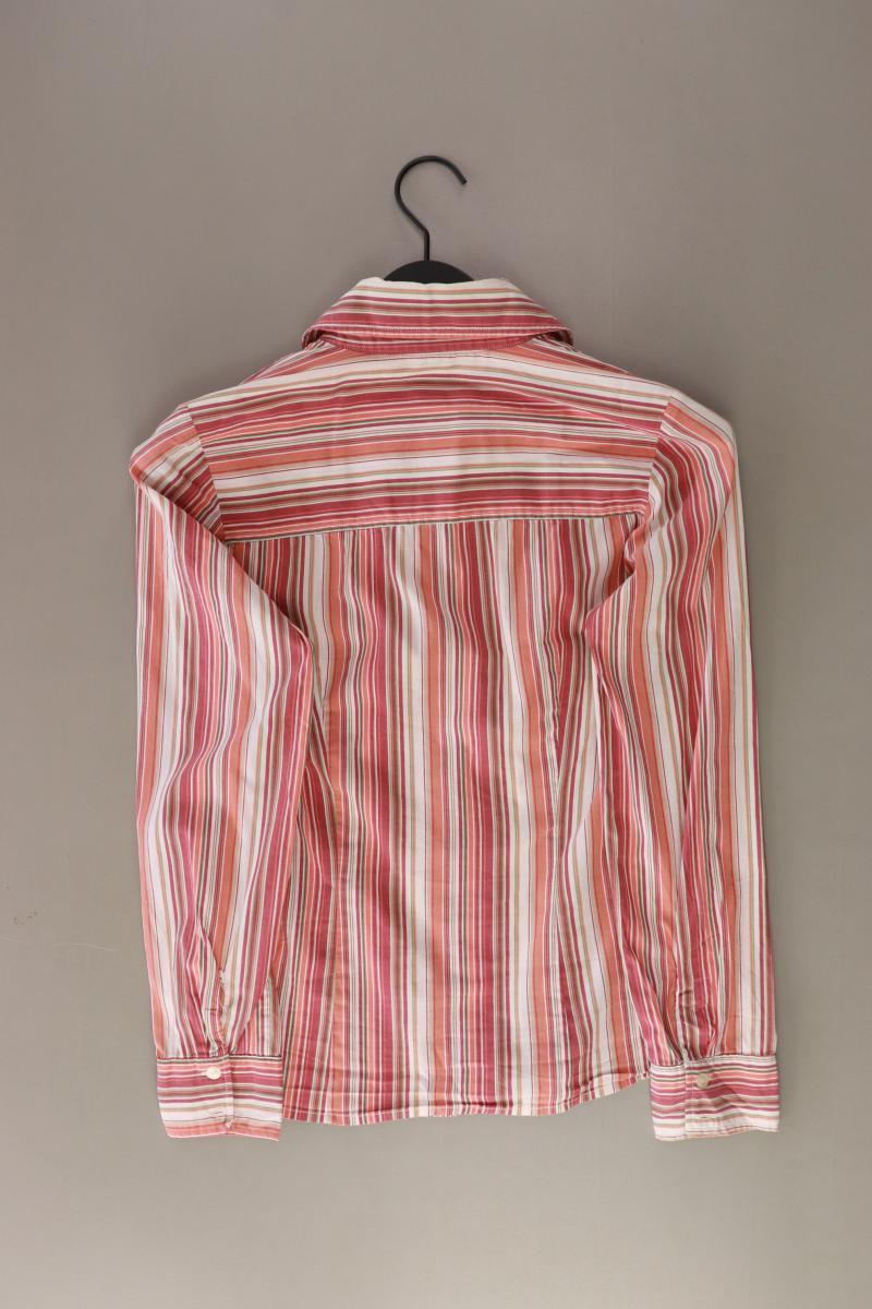 s.Oliver Langarmbluse Gr. 36 gestreift Vintage rot aus Baumwolle