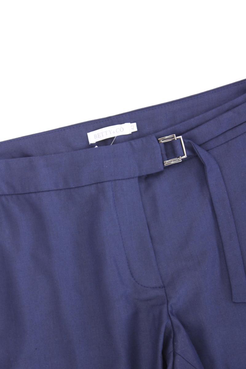 Betty & Co. Stoffhose Gr. 42 blau aus Viskose