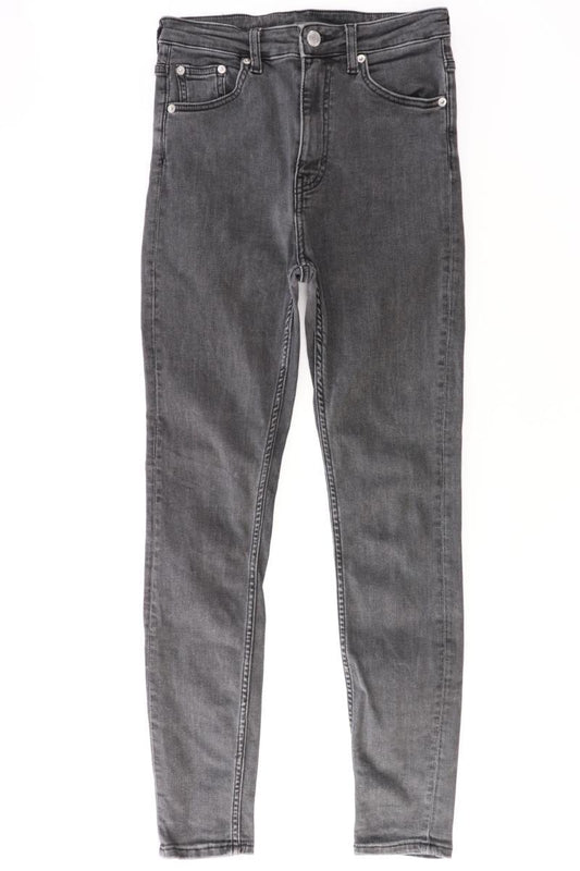 Weekday Skinny Jeans Gr. W28/L28 grau aus Baumwolle