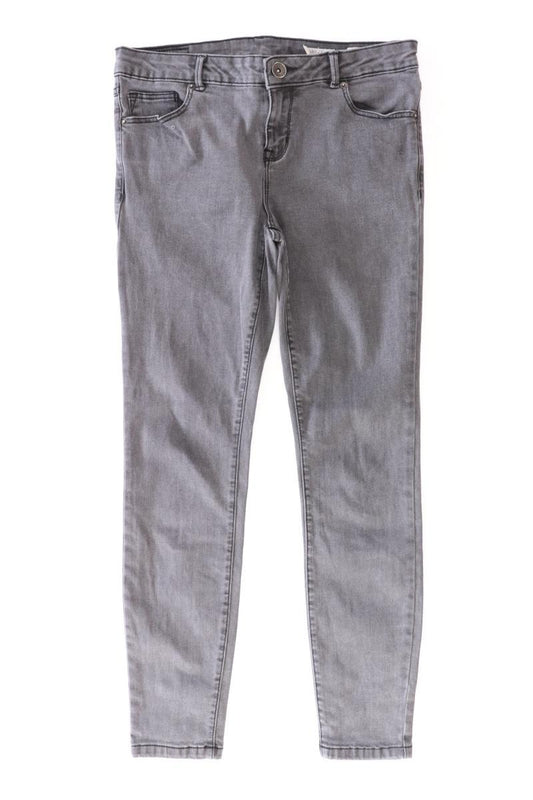 Review Skinny Jeans Gr. W29 grau aus Baumwolle