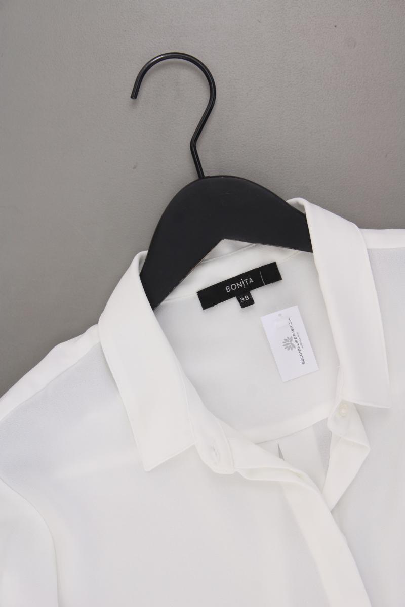 Bonita Langarmbluse Gr. 38 creme aus Polyester