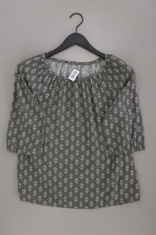 s.Oliver Classic Bluse Gr. 36 3/4 Ärmel olivgrün aus Viskose