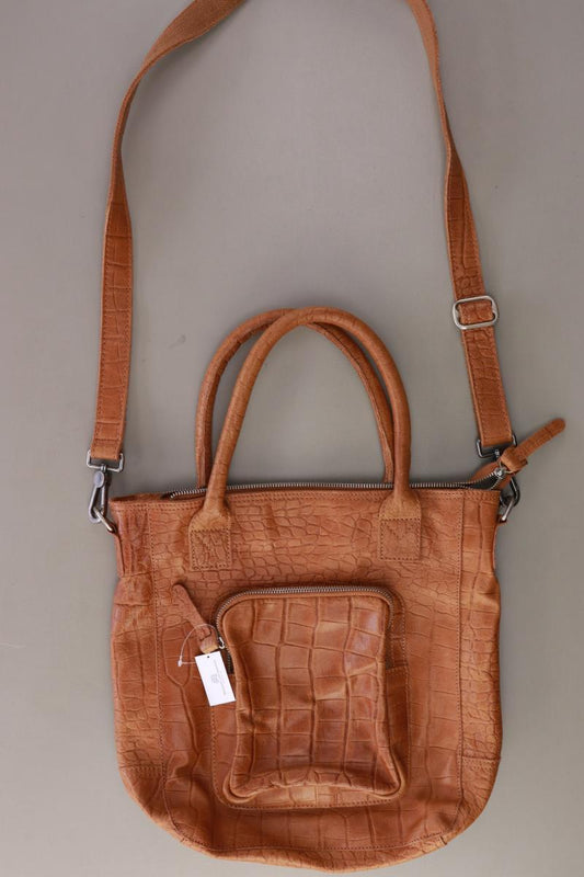 Cowboysbag Henkeltasche braun aus Leder