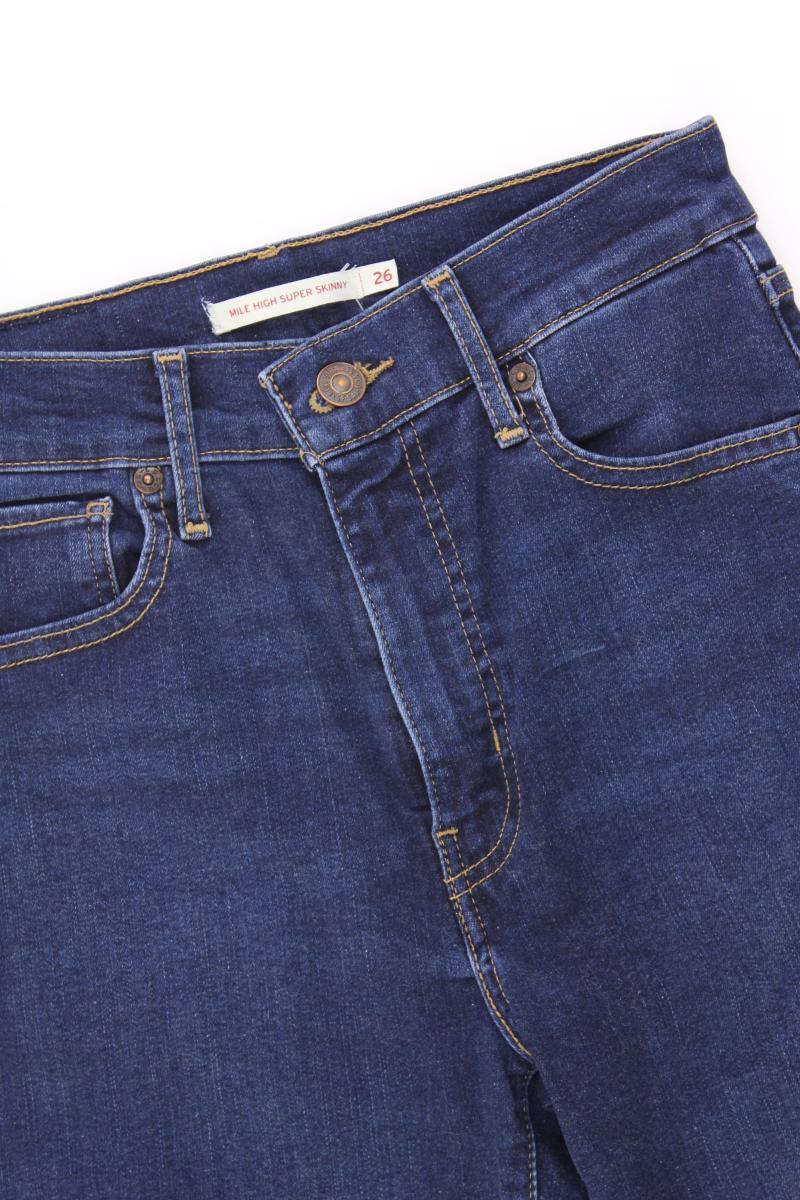 Levi's Skinny Jeans Gr. W26/L28 neuwertig blau aus Baumwolle