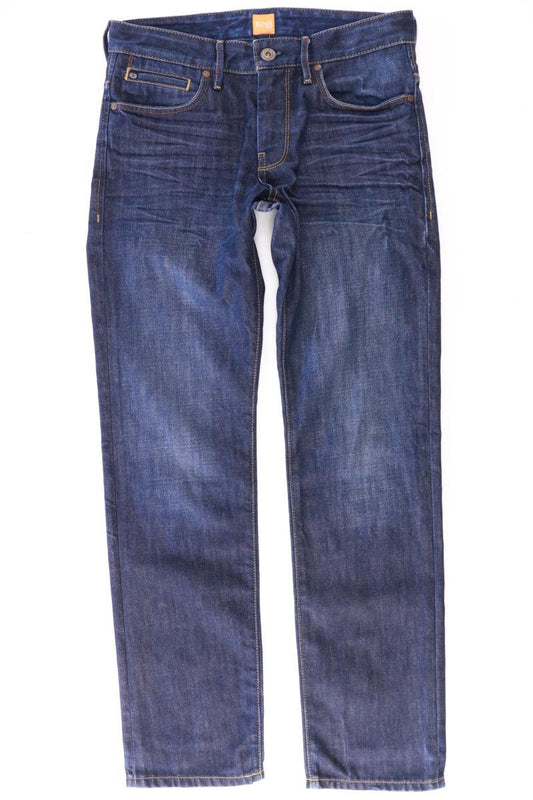 BOSS by Hugo Boss Straight Jeans für Herren Gr. W31/L32 blau aus Baumwolle