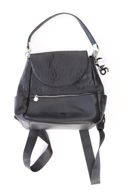 Desigual Rucksack schwarz aus Kunstleder
