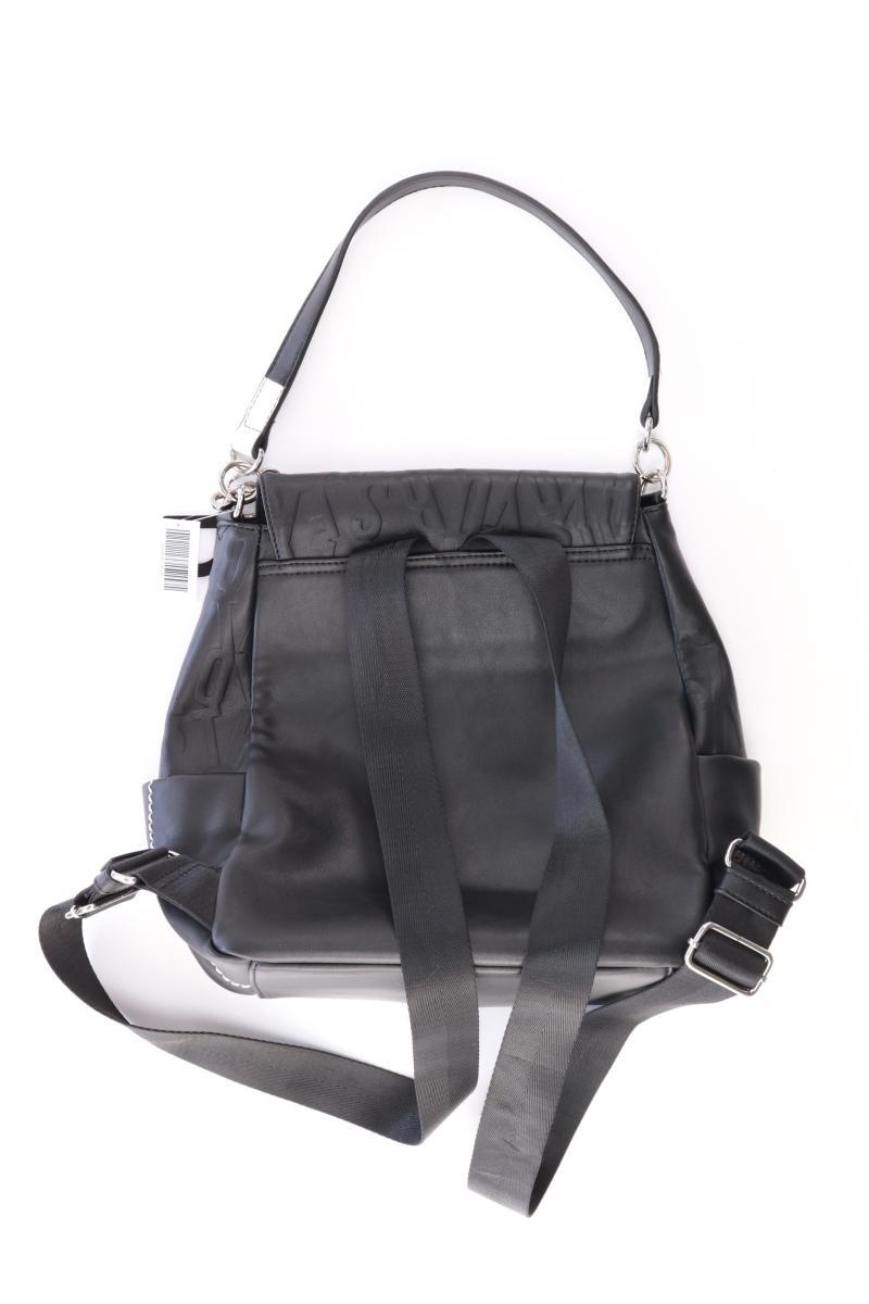 Desigual Rucksack schwarz aus Kunstleder