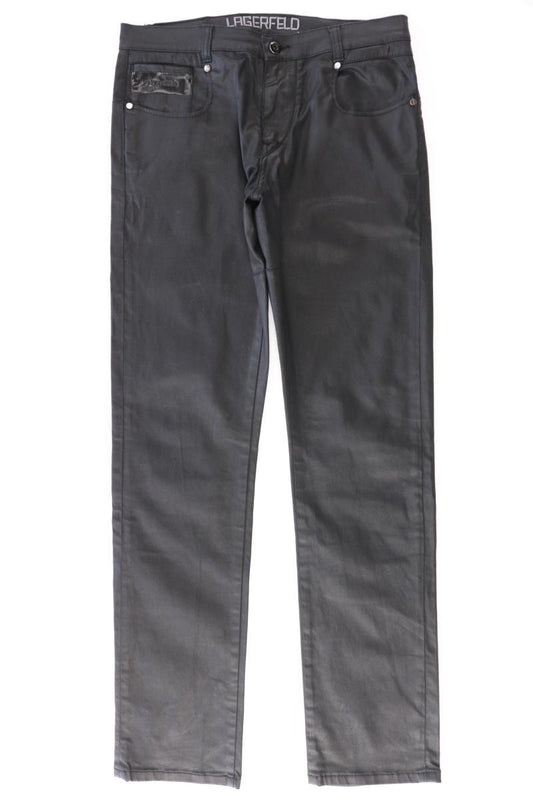 Lagerfeld Five-Pocket-Hose für Herren Gr. W31/L34 schwarz aus Baumwolle