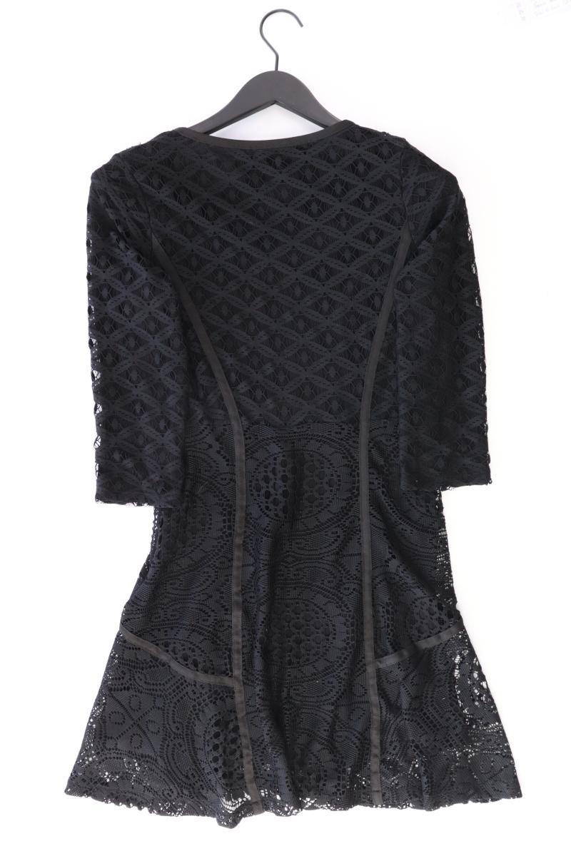 Desigual Spitzenkleid Gr. M 3/4 Ärmel schwarz aus Polyester