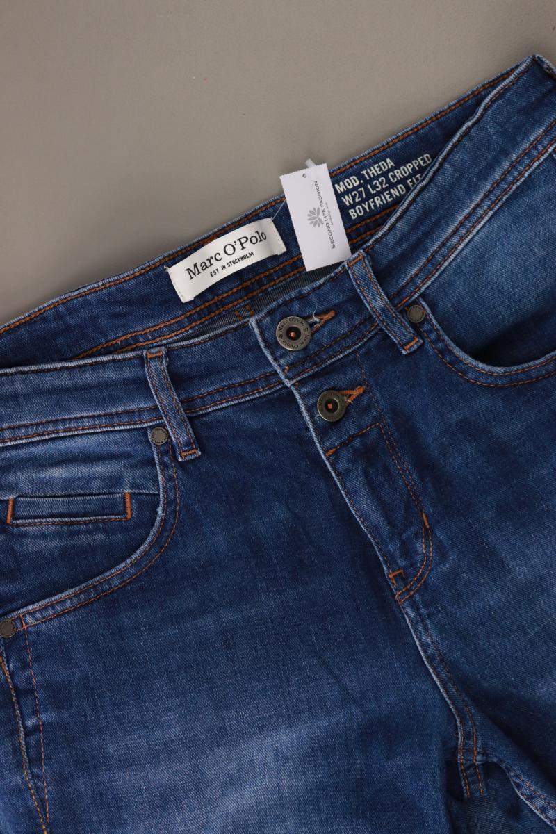 Marc O'Polo Straight Jeans Gr. W27/L32 blau aus Baumwolle